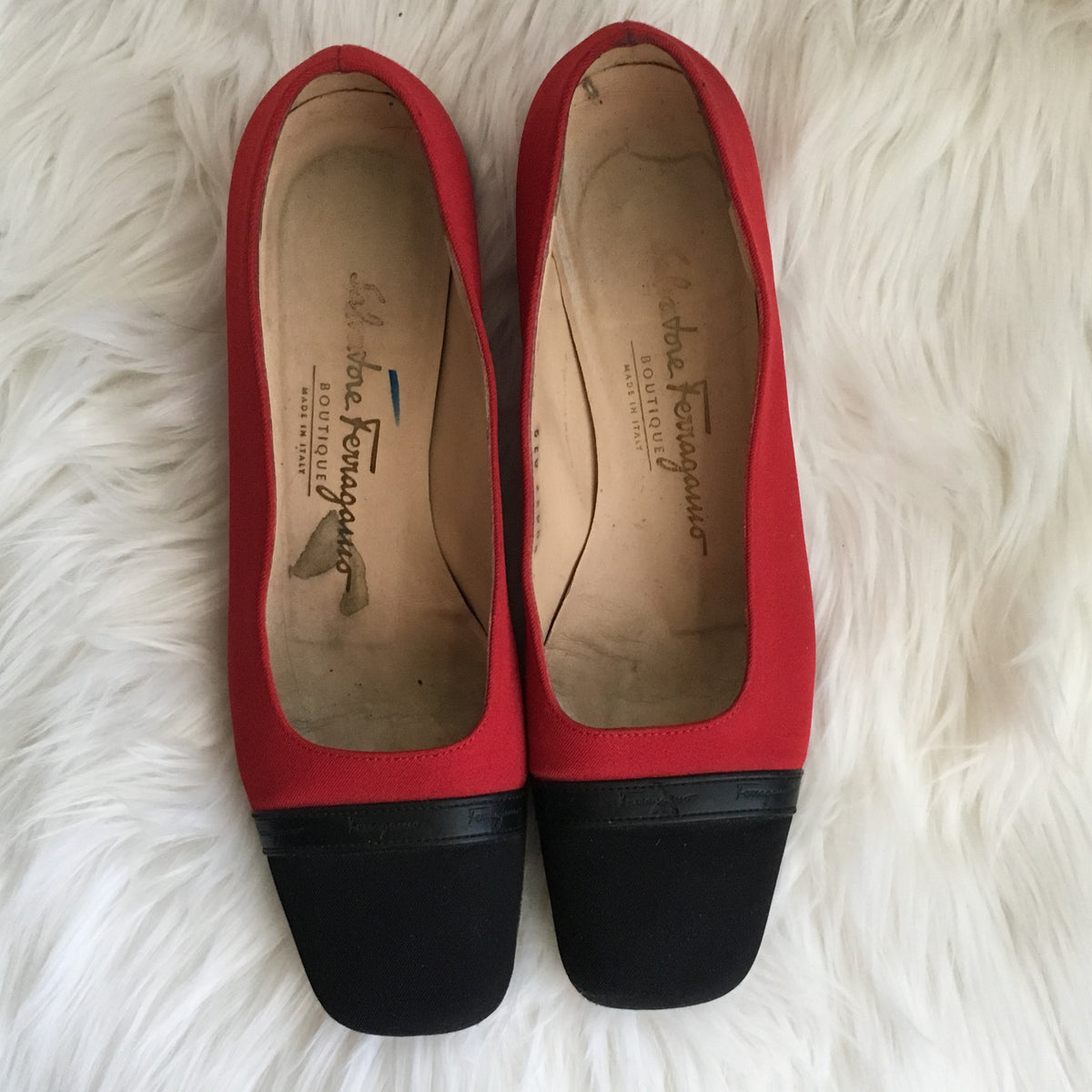 Vintage salvatore ferragamo boutique shoes sale