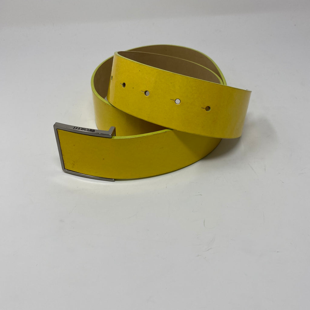 worth patent leather belt (new)